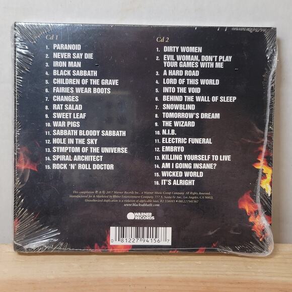 CD Black Sabbath: The Ultimate Collection - 2 CD Set NEW / SEALED - Picture 4 of 4